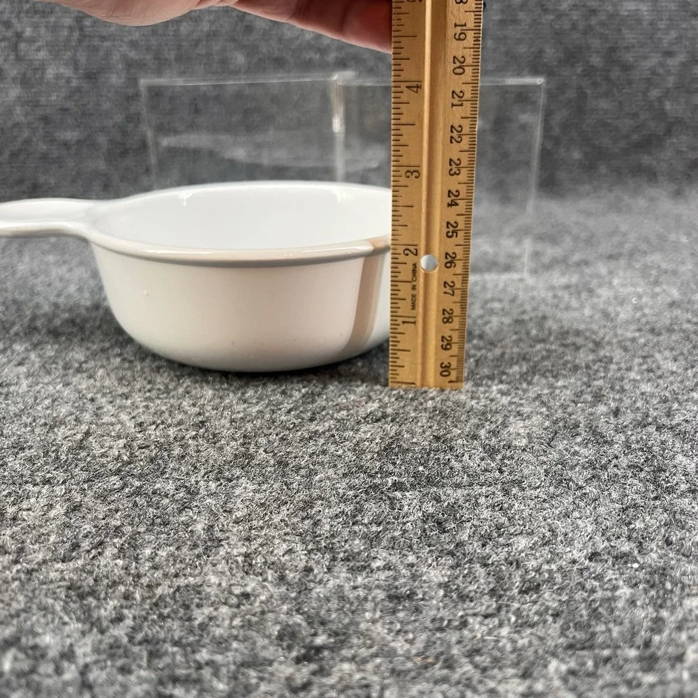 White Corning Ware P-150-B Grab It Bowl NO LID 550 ml / 18 oz